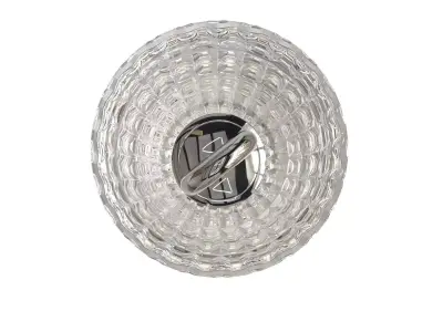 Baccarat NEW ANTIQUE LED rechargeable crystal table lamp 3D model