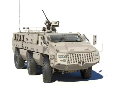 Mbombe 6x6 IFV 3D model