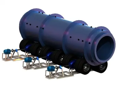 Sand Washing Machines 3D model   3D model