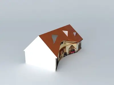 orange box Free 3D model