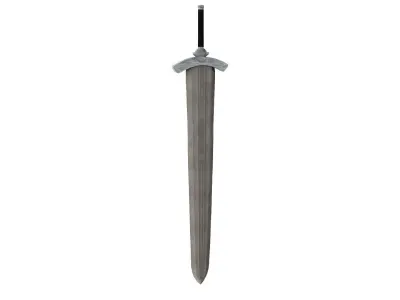 Sword Low-poly 3D model 68