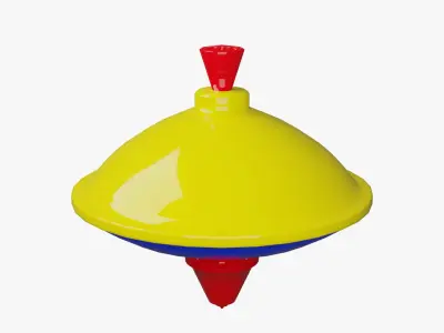 Kids Toys - Spinning Top 3D model