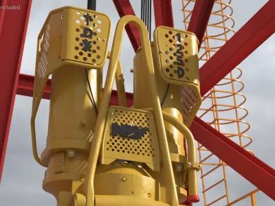 NOV TDX 1250 3D model