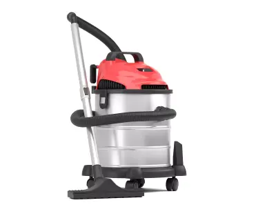 Industrial Wet Dry Vacuum Cleaner 3D Model 3D model