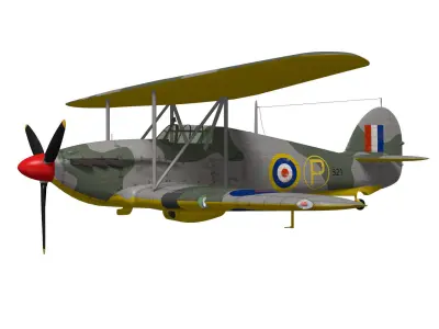 Hillson FH40 Hurricane 3D model