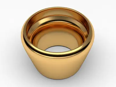 A package of solitaire ring heads engagement flush printable 3D print model