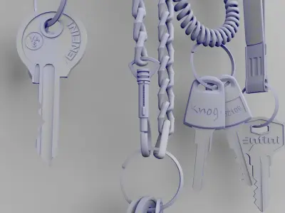 Free KeyChain Free 3D model
