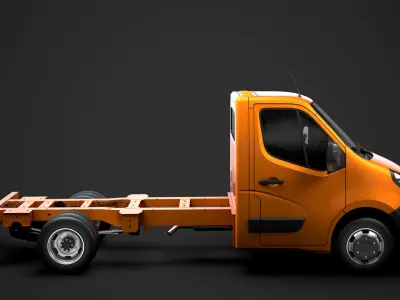 Opel Movano SingleCab DW E20 Chassis 2020 3D model