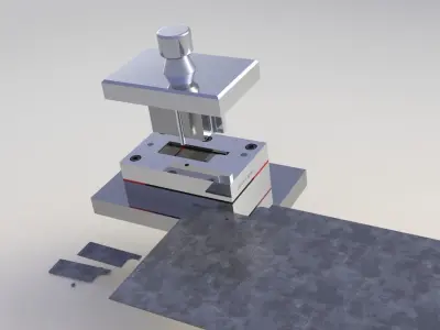 outil coupe angle Free 3D model