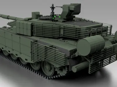 Tank T90M 3D model