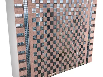 Brigade building 06 3D model