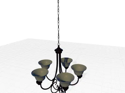 Miami Chandeliers 3D model