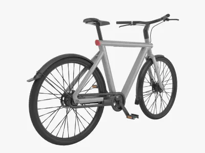 Vanmoof S5 Low-poly 3D model