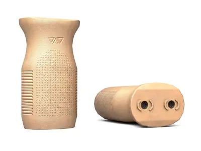 Magpul MVG MLOK Vertical Grip FDE Free low-poly 3D model
