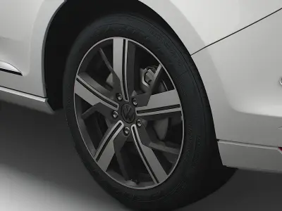 Volkswagen Caddy Life 2021 wheel 3D model