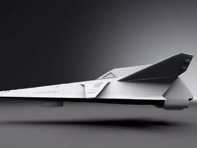 Space 1999 Glider scale model  3D print model