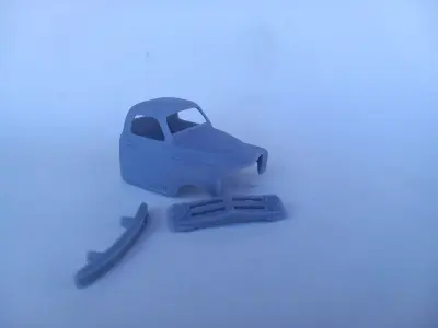 1954 Studebaker 3R cab truck 3D print model