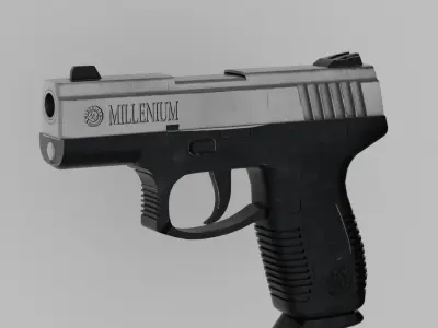 Taurus pt 320 Pistol 3D model 3D model