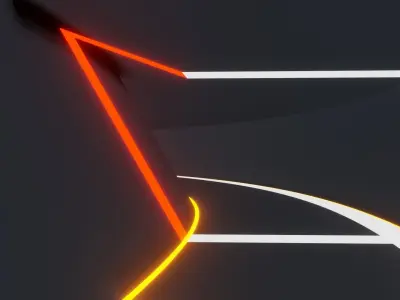 Neon Tunnel 3D model