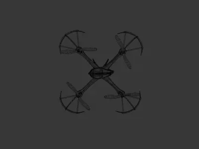 DRONE  3D model get