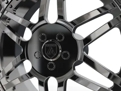ASANTI AF116 WHEEL 3D MODEL 3D model