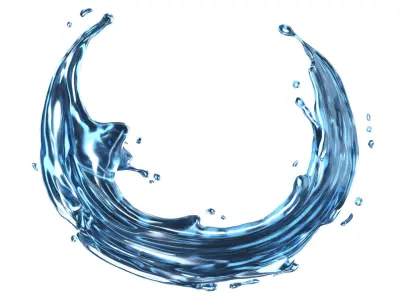 Water Splash 27 3D model