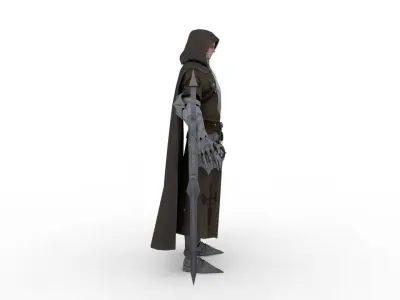 Warrior 3D model purchase