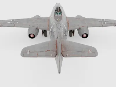 Messerschmitt Me 262 1943-1945  3D model