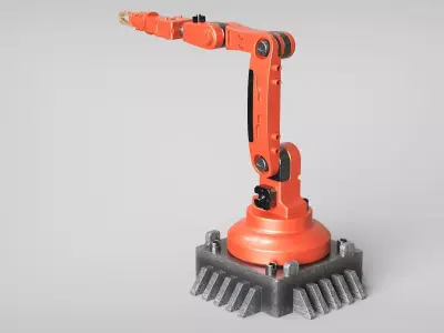 Robotic arm industrial bionic 3D model purchase
