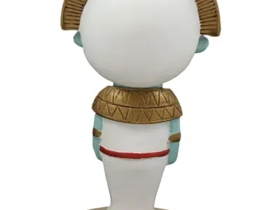 God Osiris high poly ready for 3d print 3D model