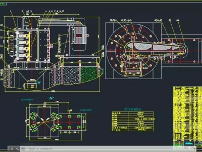 PCL750-4 VERTICAL CRUSHER COMPLETE DRAWING 3D model