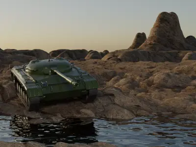 Tank Object 430 3D model