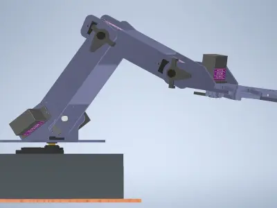 Hand Robot 3D print model