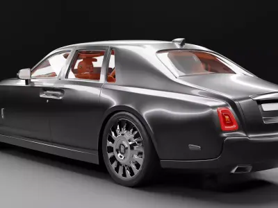 Rolls Royce phantom 3D model purchase