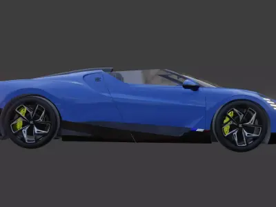 Bugatti Mistral 3D model