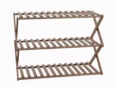 Modern Wooden Shoe Rack Pack