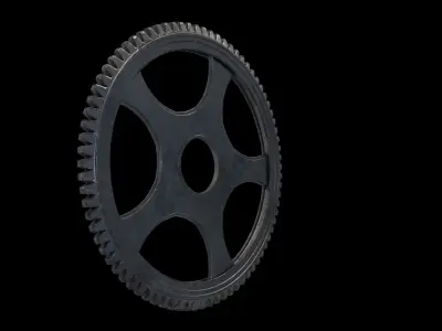 gearwheel0003 gear wheel Low-poly 3D model