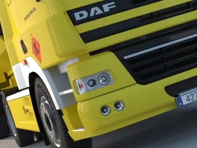 DAF CF85 Tipping Dumper 3D model