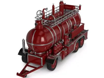 Fire Tanker 3D model order