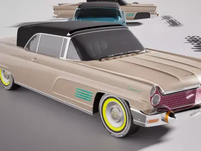 ArchViz Car Assets P08 - Unreal Engine 5 3D model