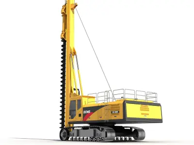 Spiral Drilling Machine 3D model