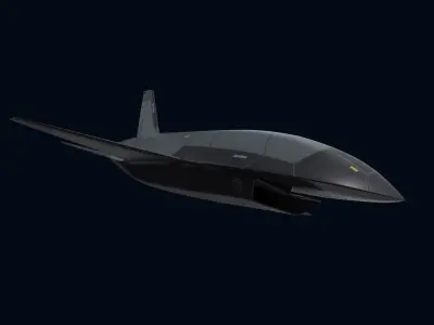 Fury UCAV 3D model