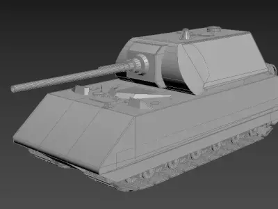 PzKpFw VII Maus 3D model
