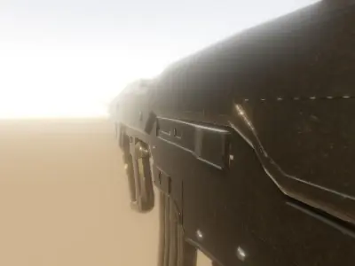 Tar 21 Tavor Free low-poly 3D model