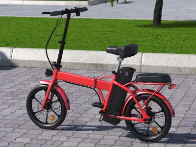 Electric Bikes Collection 3D model