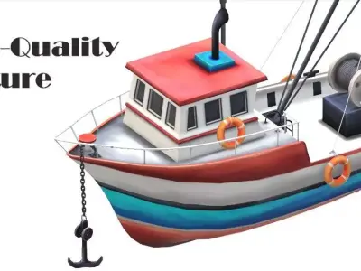 Ultimate Ship Pack 15 Plus Stylized Boats And Vessels Collection 3D model