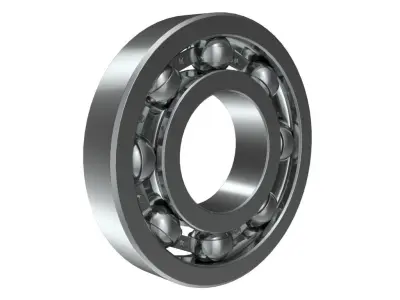 Ball Bearing 3D model V3