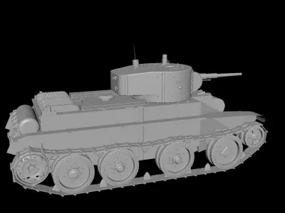 BT-5 Fast Tank 3D model