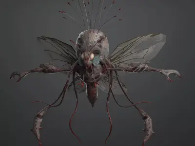 Hymenbuzz 3D model