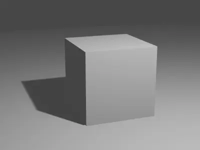cube model 3D model